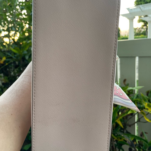 Michael Kors Blush Pink Satchel with Scarf Accent - Picture 4 of 5